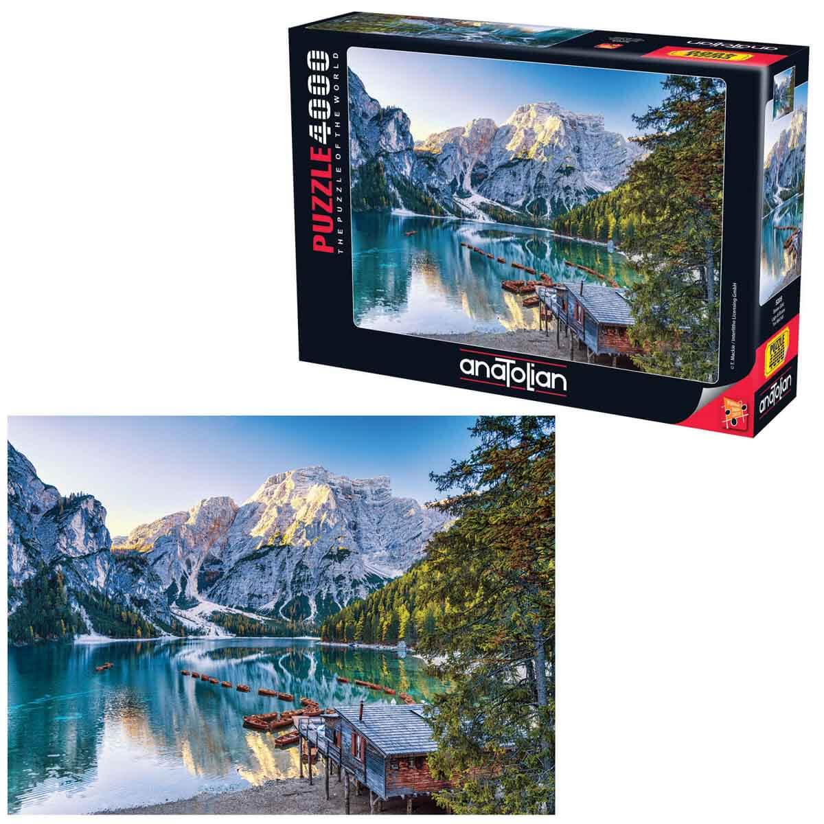 Anatolian Puzzle Braies Gölü 4000 Parça