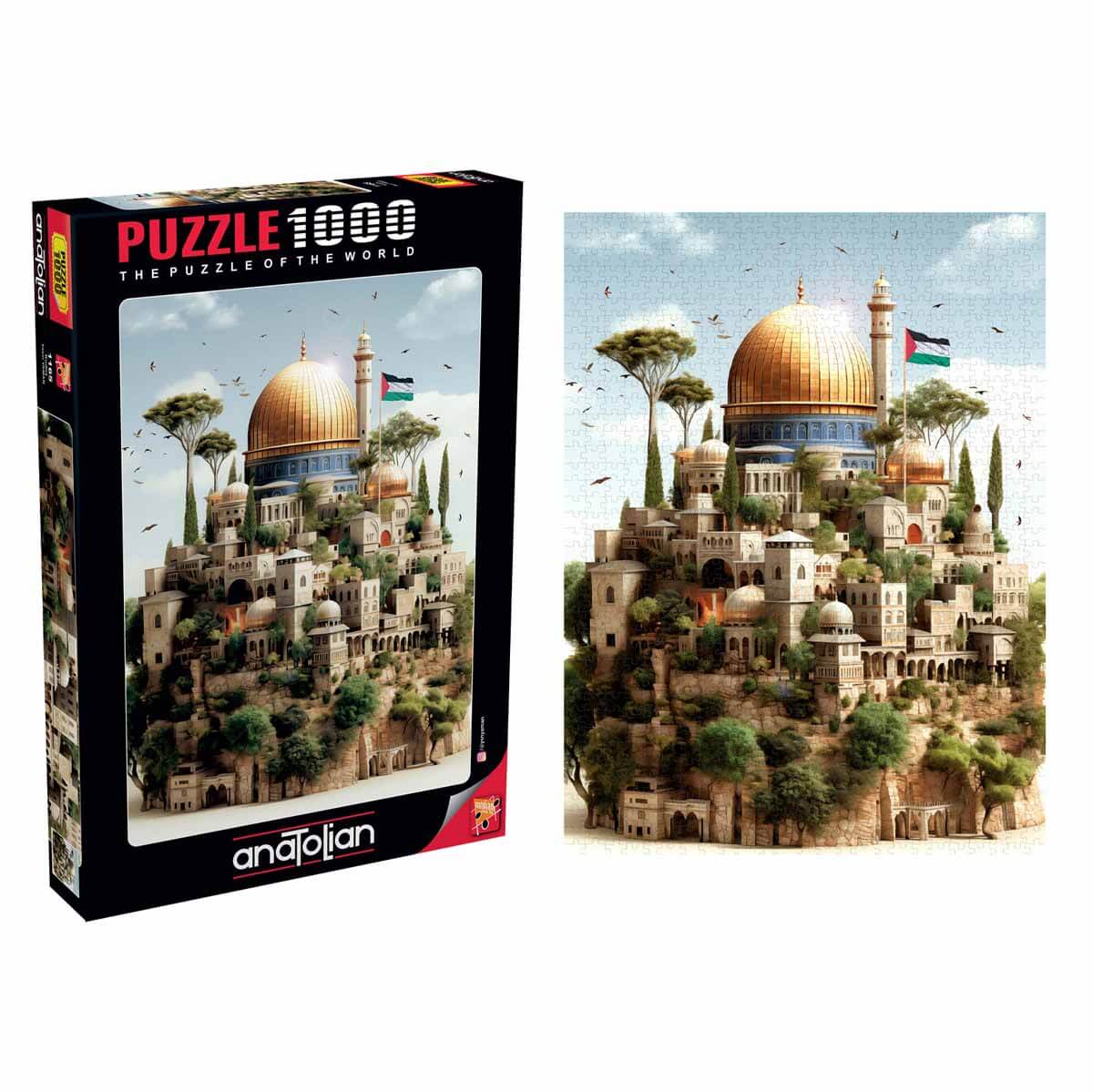 Anatolian Puzzle Kudüs 1000 Parça