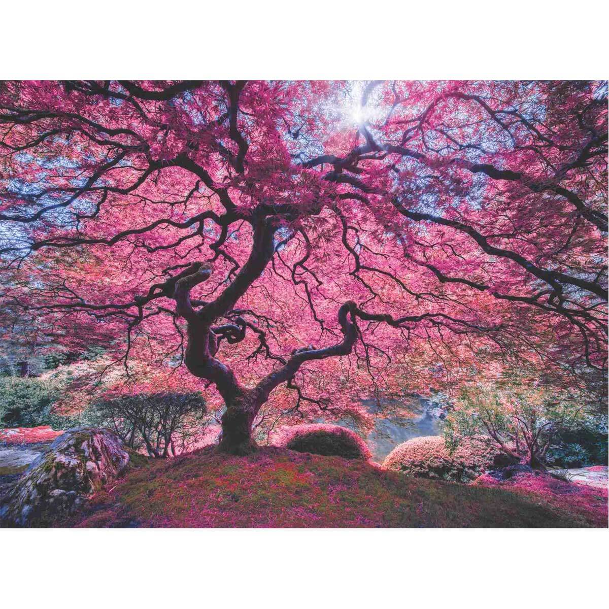 Anatolian Puzzle Pink Tree 1000 Parça