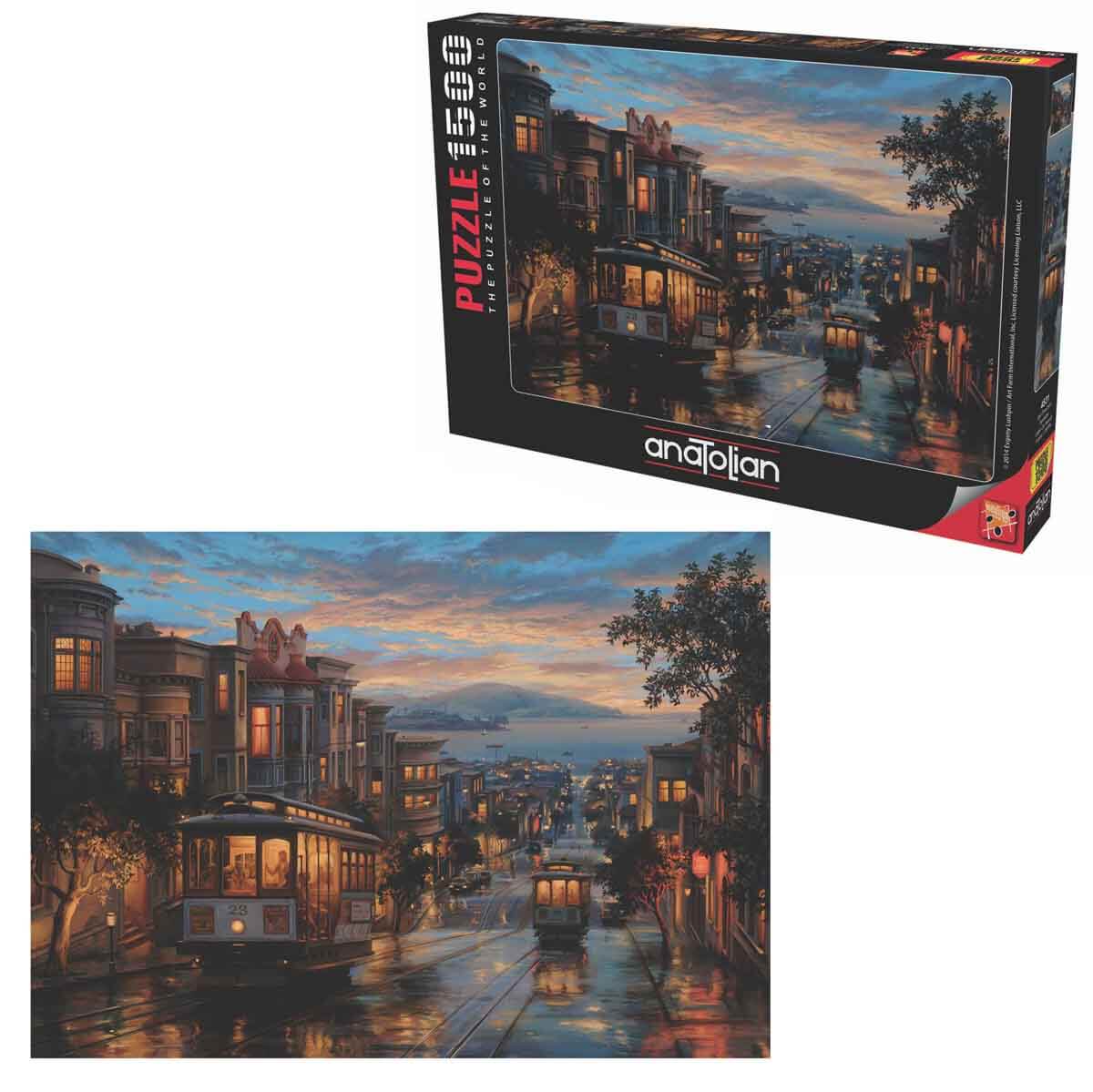 Anatolian Puzzle San Francisco Sokaklar 1500 Parça