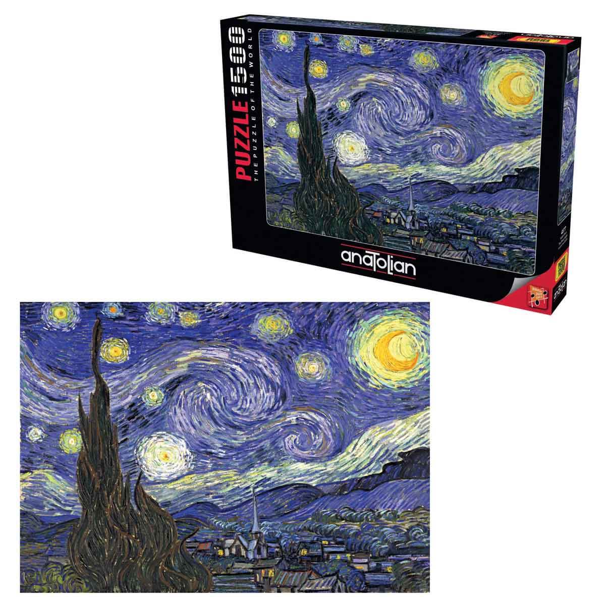 Anatolian Puzzle Yıldızlı Gece 1500 Parça