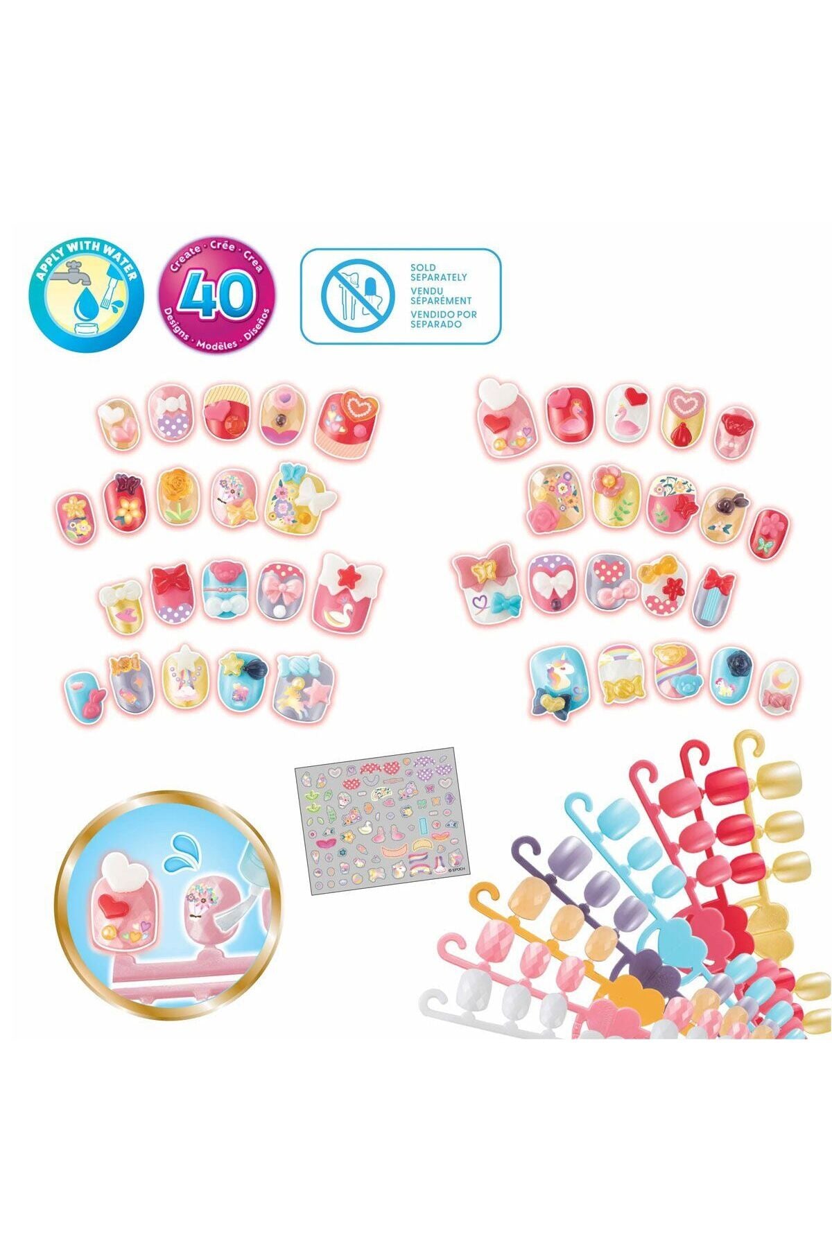 Aquabeads Kalpler ve Kurdeleler Tırnak Paketi