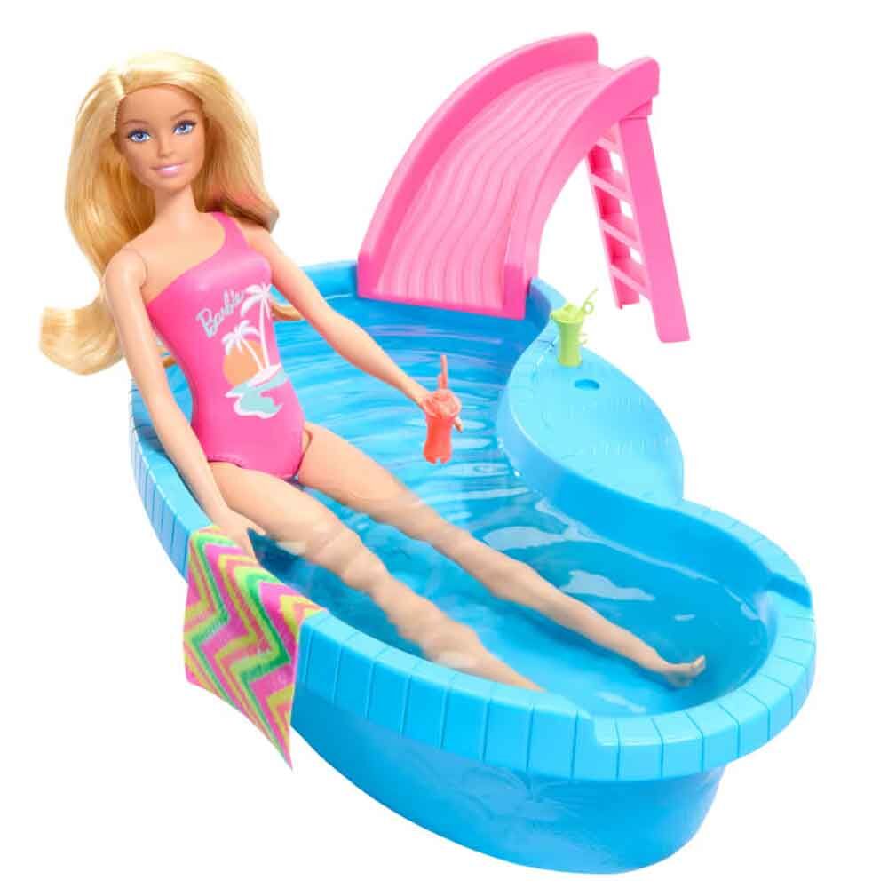 Barbie Bebek ve Havuz Oyun Seti