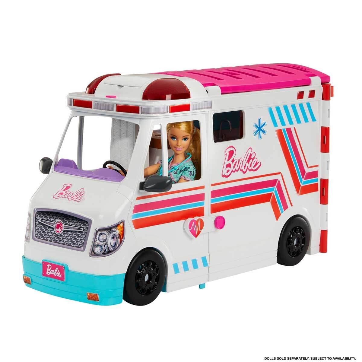 Barbie Dönüşen Ambulans ve Klinik Oyun Seti