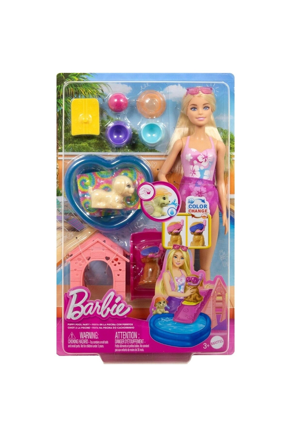 Barbie Köpekçikle Havuz Partisi