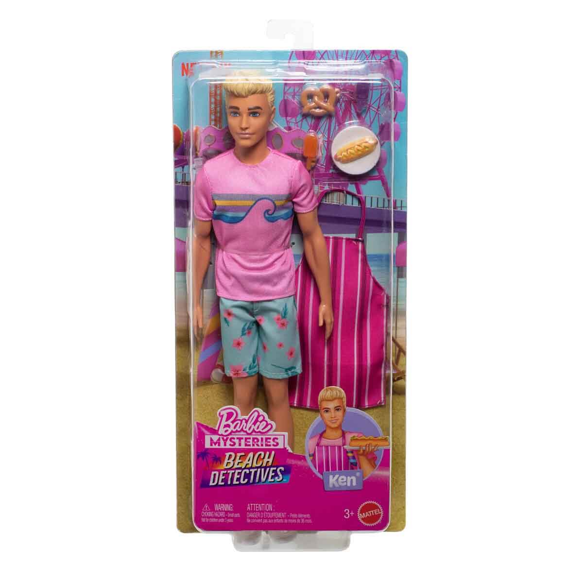 Barbie Mysterius Beach Detectives Ken Bebek