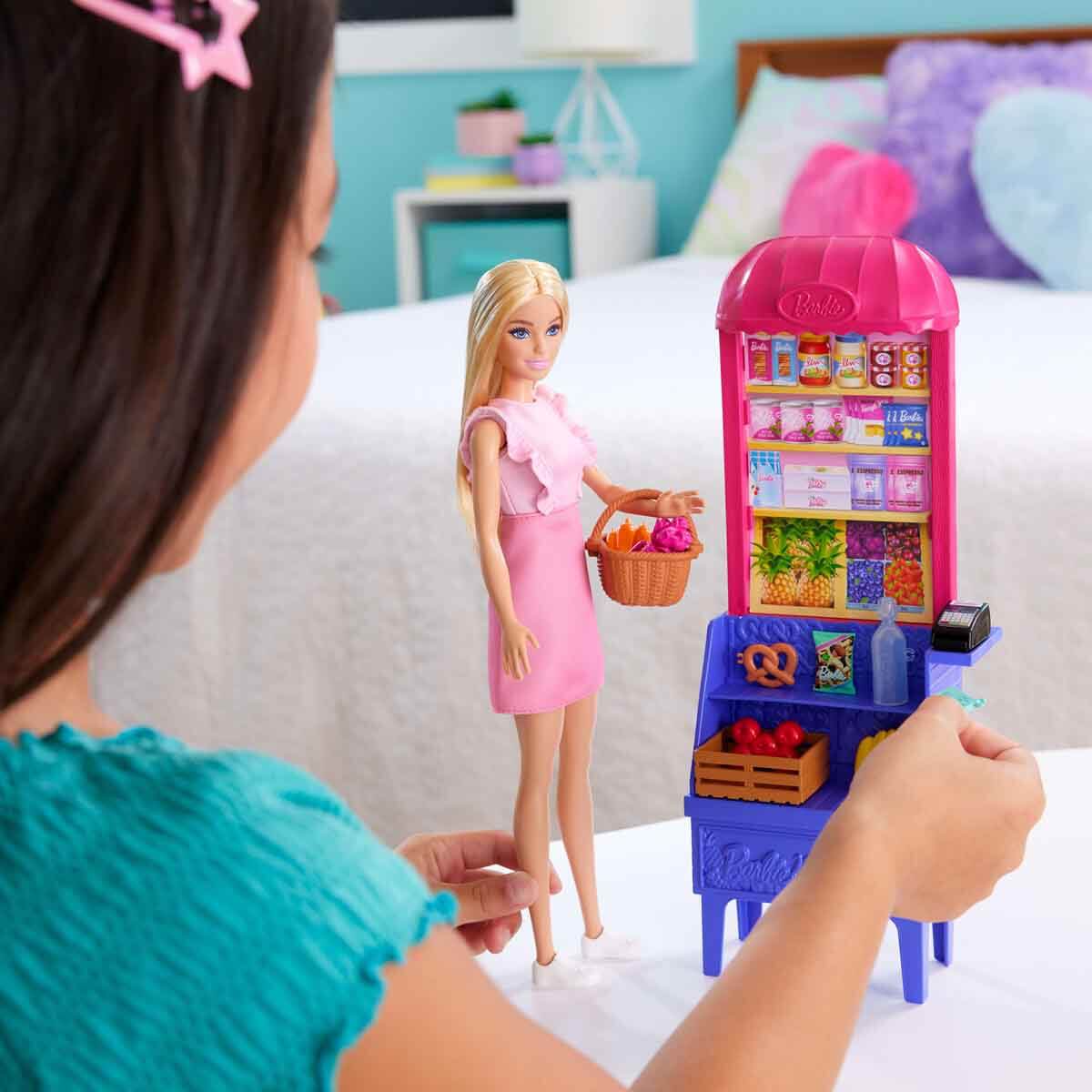 Barbie ve Teresa Markette Oyun Seti