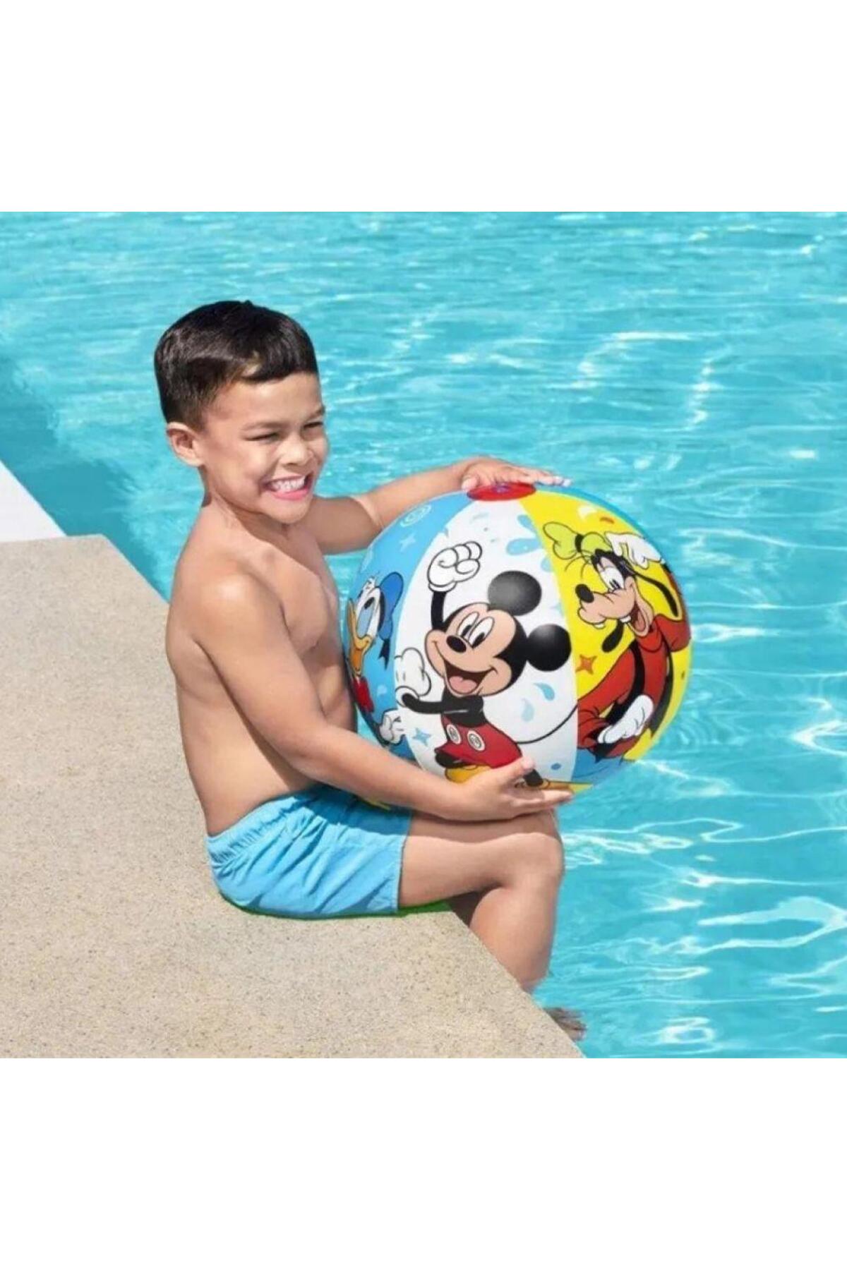 Bestway Mickey ve Arkadaşları Plaj Topu 51 cm