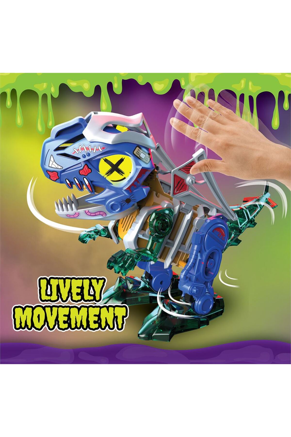Biopod Zombies Sesli Işıklı Hareketli Dino Robot