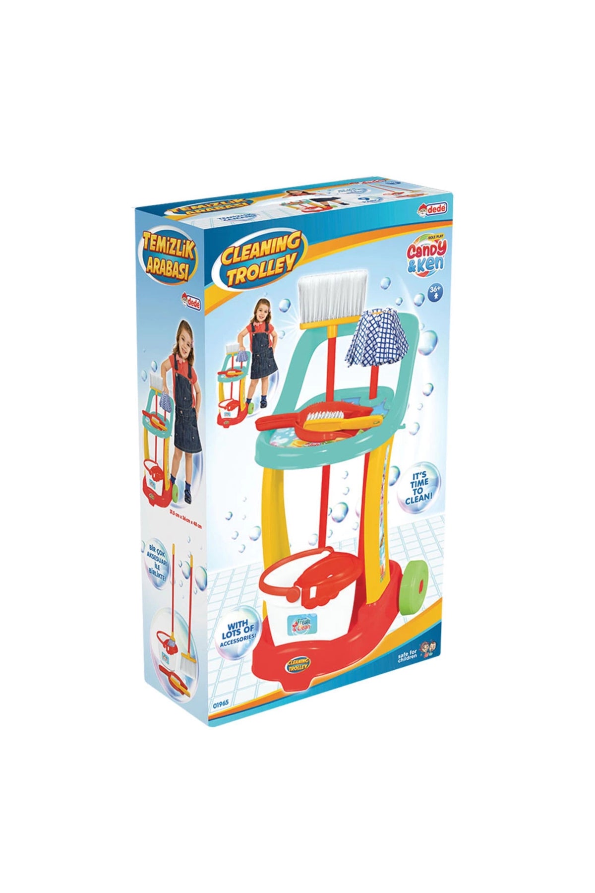 Candy Ken Temizlik Arabası