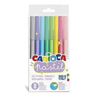 Carioca Pastel Keçeli Boya Kalemi 8li