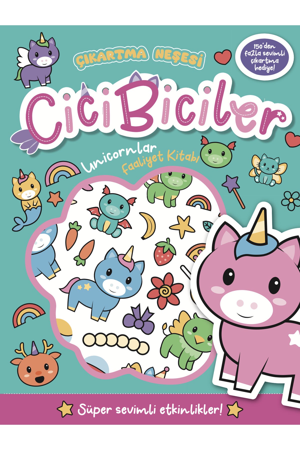 Cici Biciler Unicornlar Faaliyet Kitabı