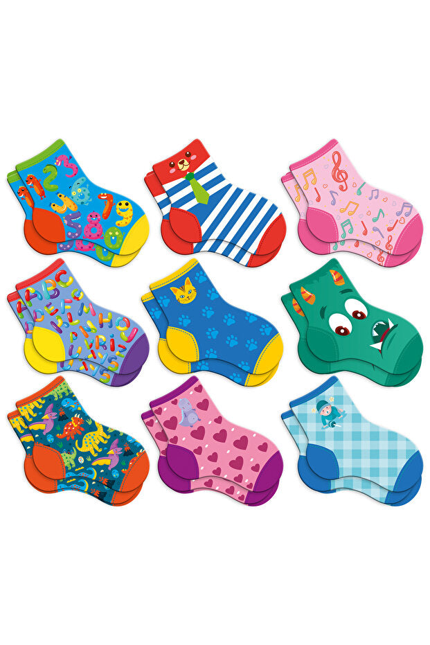 Circle Toys Kayıp Çoraplar Eşleştirme Oyunu