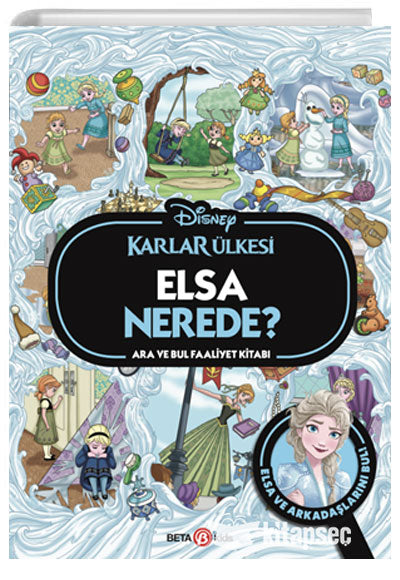 Disney Karlar Ülkesi Elsa Nerede Aktivite Kitabı