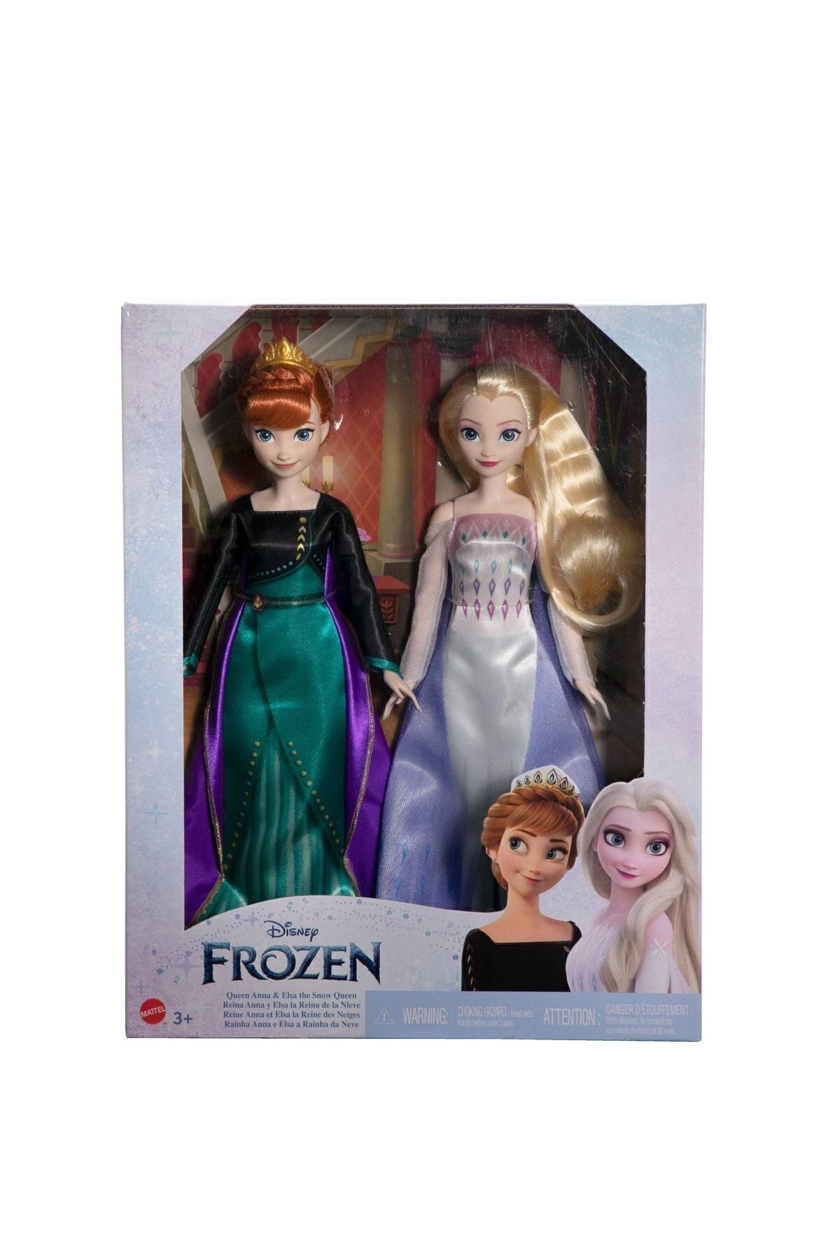 Disney Karlar Ülkesi Prenses Bebekler Anna ve Elsa