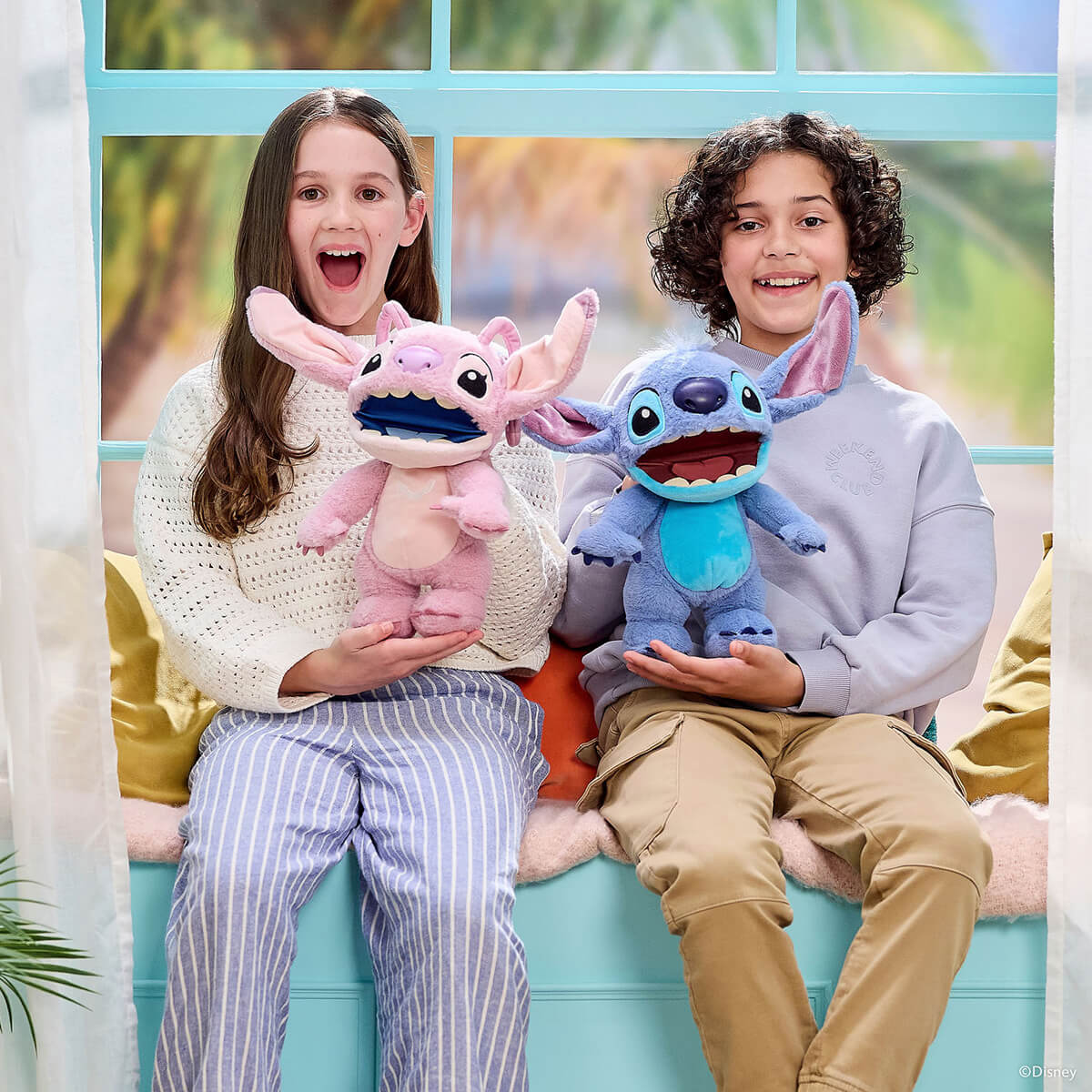 Disney Stitch ve Angel Elektronik Kukla 2li
