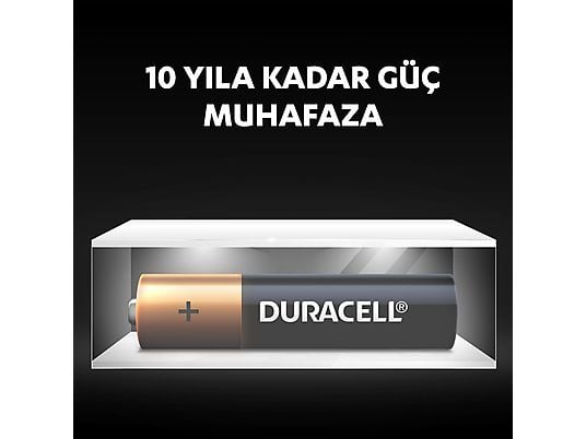 Duracell Basic İnce Kalem Pil Aaa 4lü