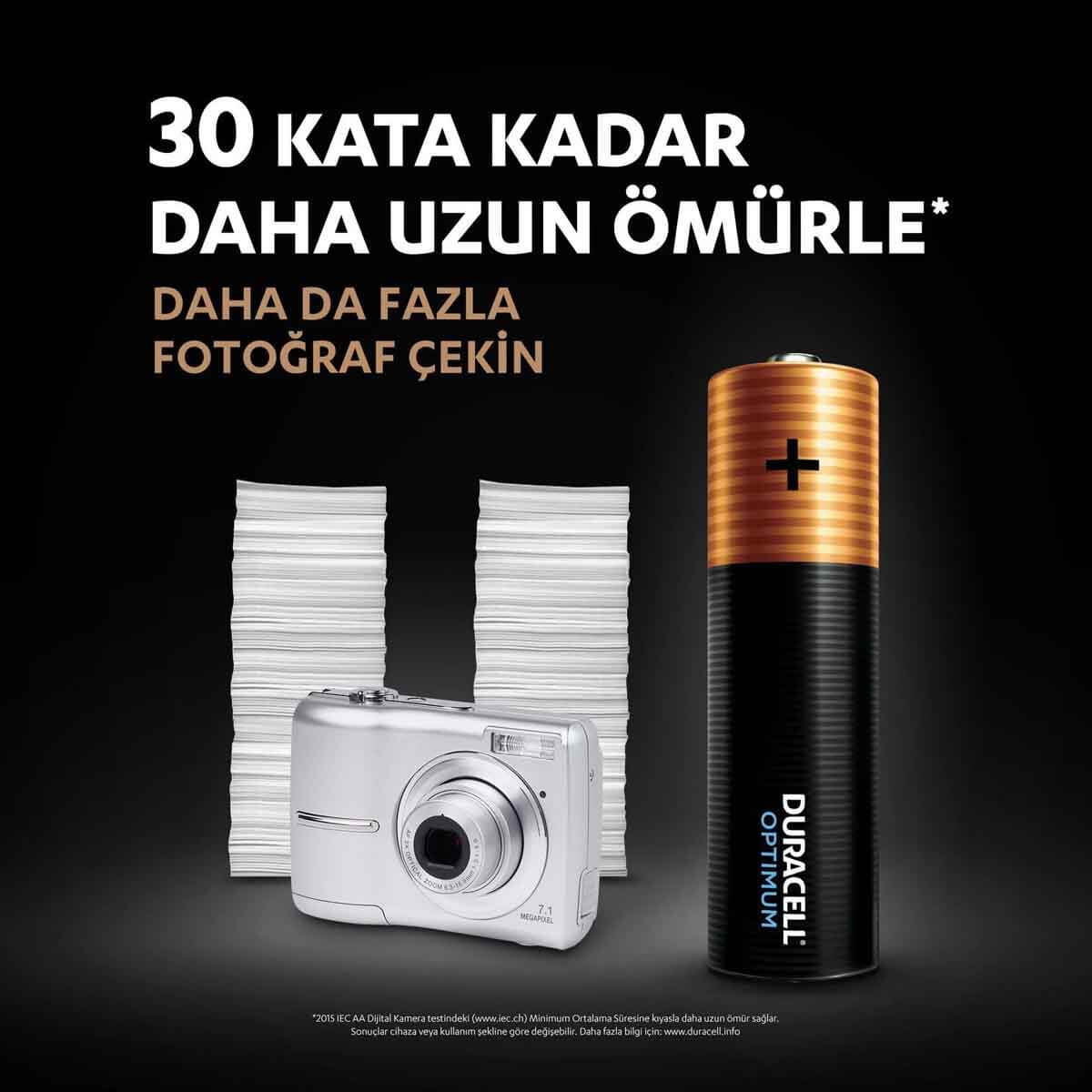 Duracell Optimum Kalın Kalem Aa 8li