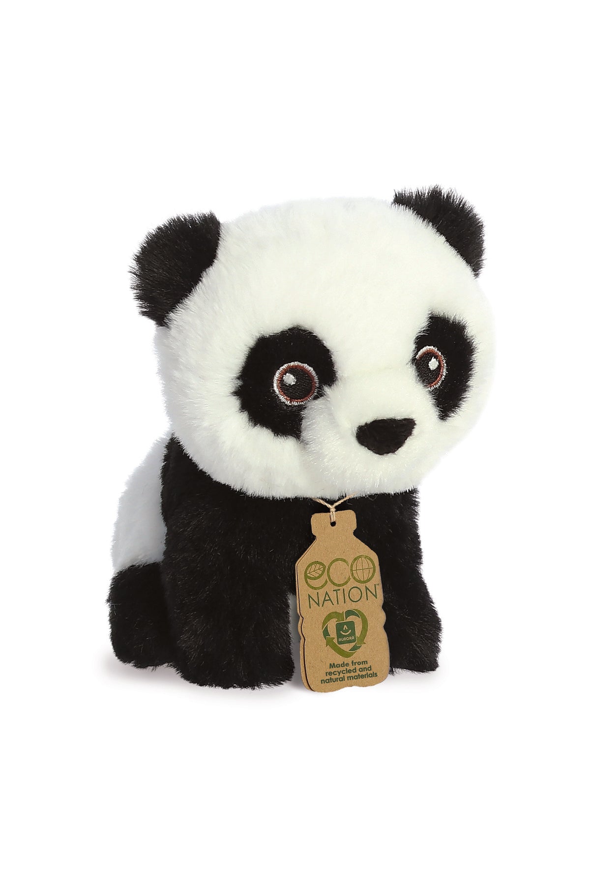 Eco Nation Mini Panda Peluş 13 cm