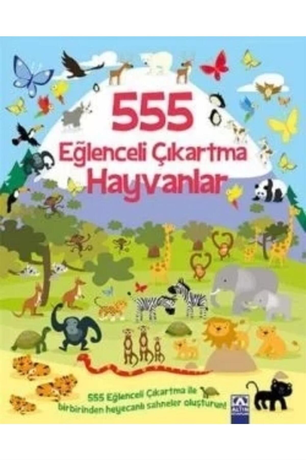 Eğlenceli Çıkartma Kitabı Hayvanlar