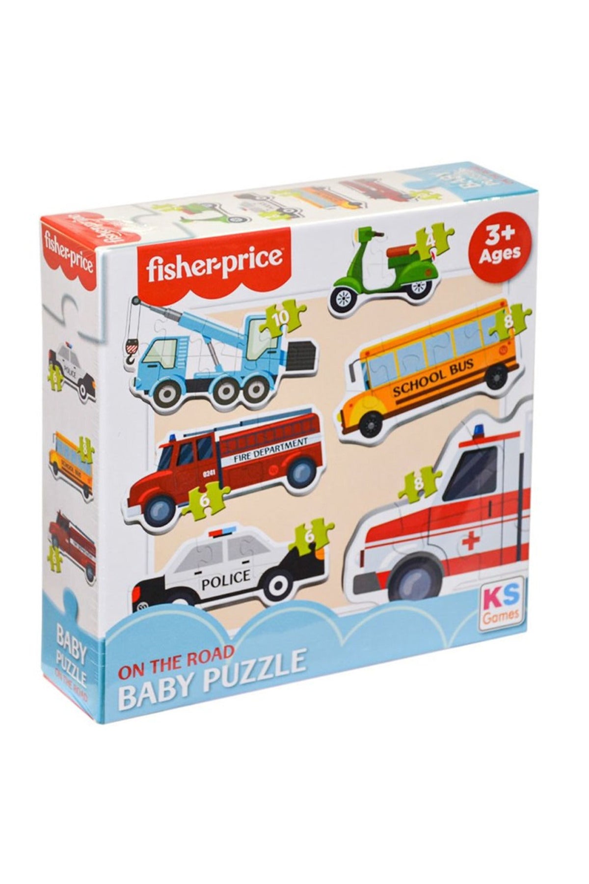 Fisher Price Puzzle Seasons The Road 6sı 1 Arada