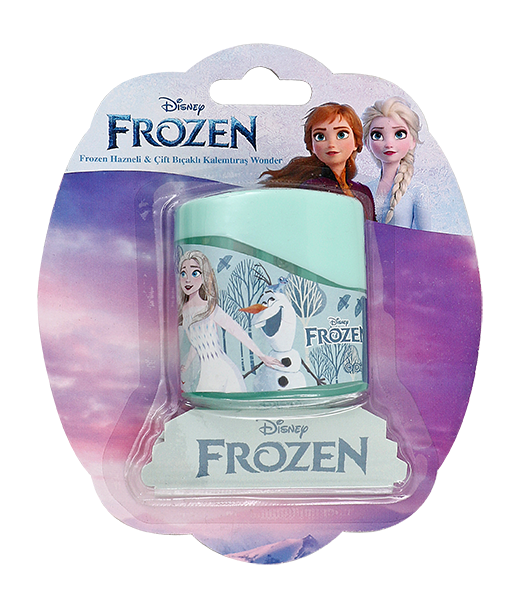 Frozen Hazneli Çift Bıçaklı Kalemtıraş Wonder
