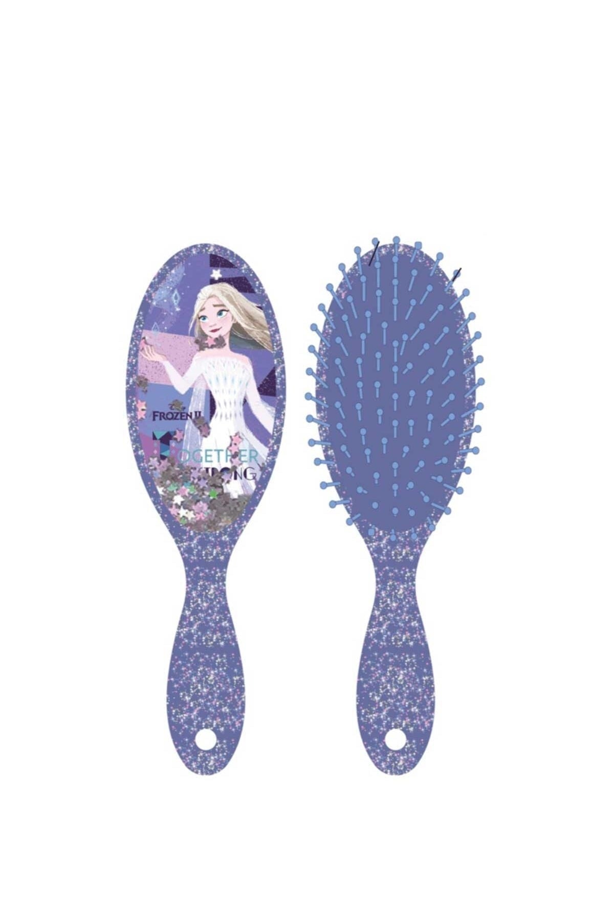 Frozen Saç Fırçası Simli ve Pullu Strong 22.5 cm