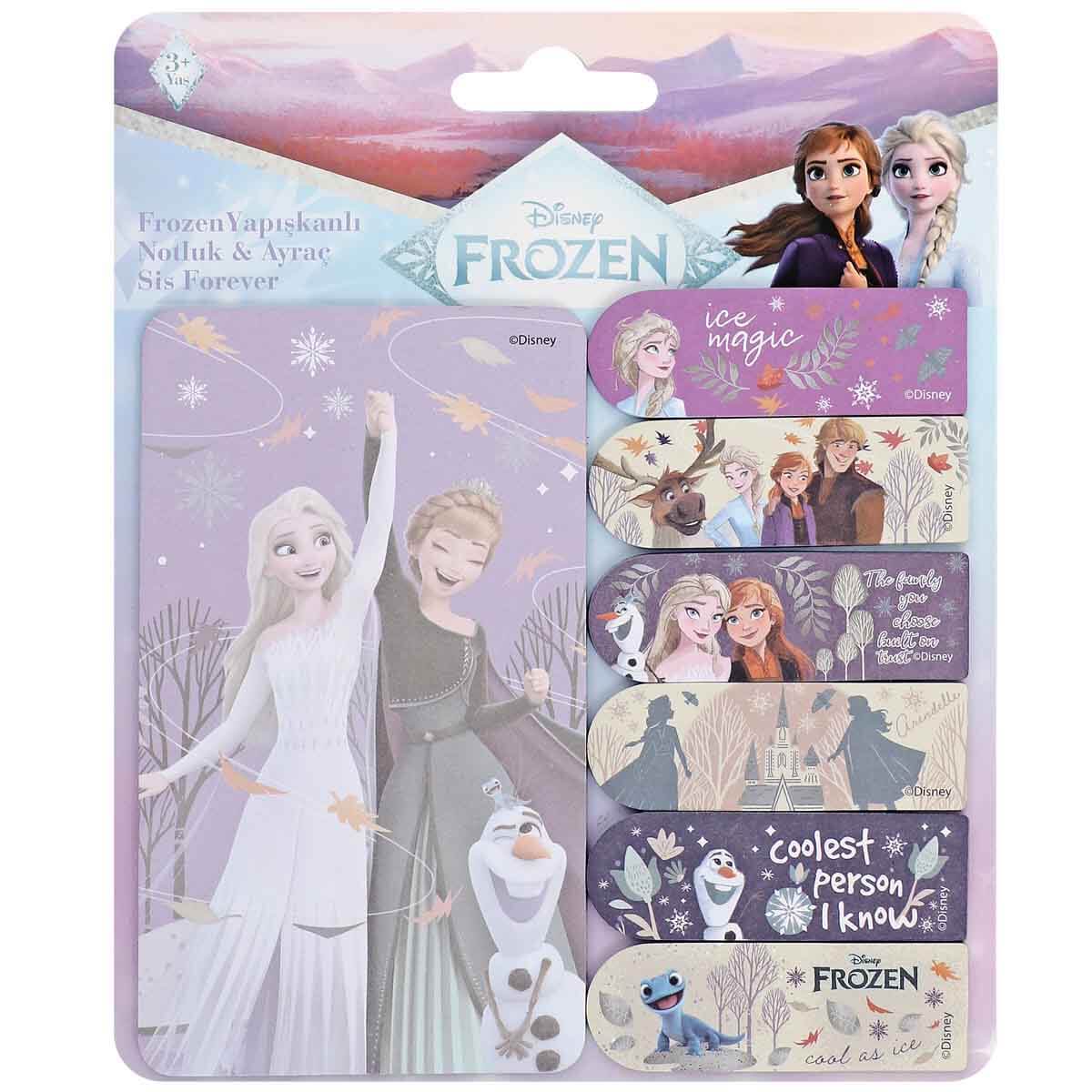 Frozen Yapışkanlı Notluk Ayraç Sis Forever