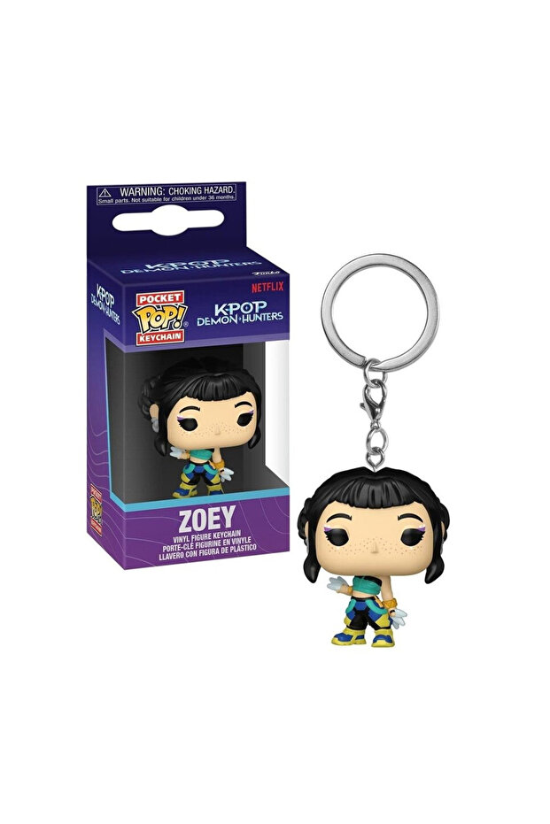 Funko Pocket Pop K-POP Demon Hunters Zoey Figür Anahtarlık