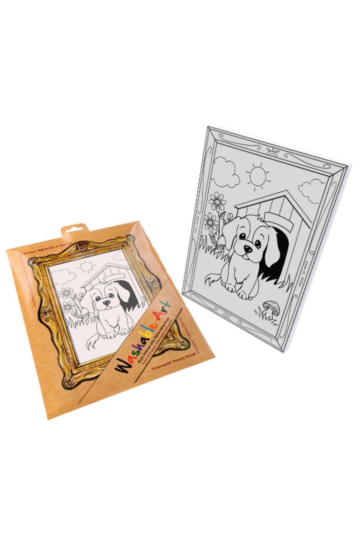 Funny Mat Washable Art Köpek
