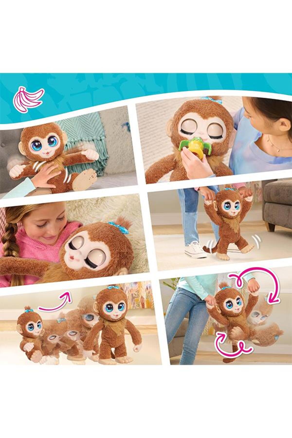 Furreal Yavru Maymun Fıstık İnteraktif Oyuncak 281
