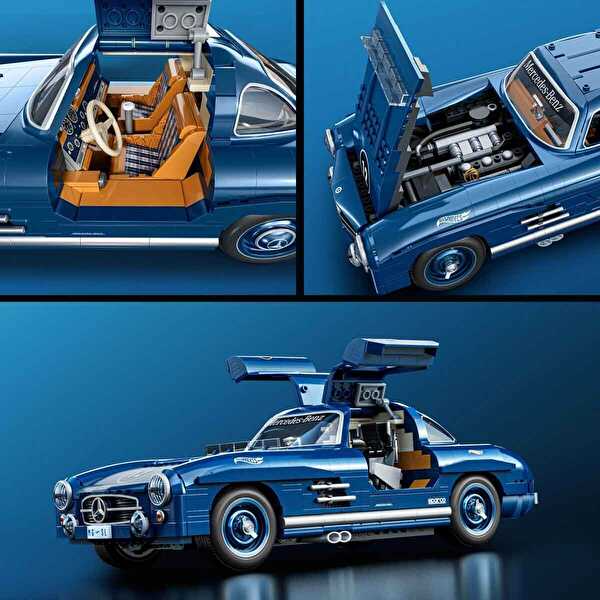 Hot Wheels Brick Shop Premium Mercedes Benz 300SL
