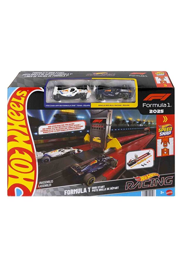 Hot Wheels Racing Formula 1 Grid Start Oyun Seti