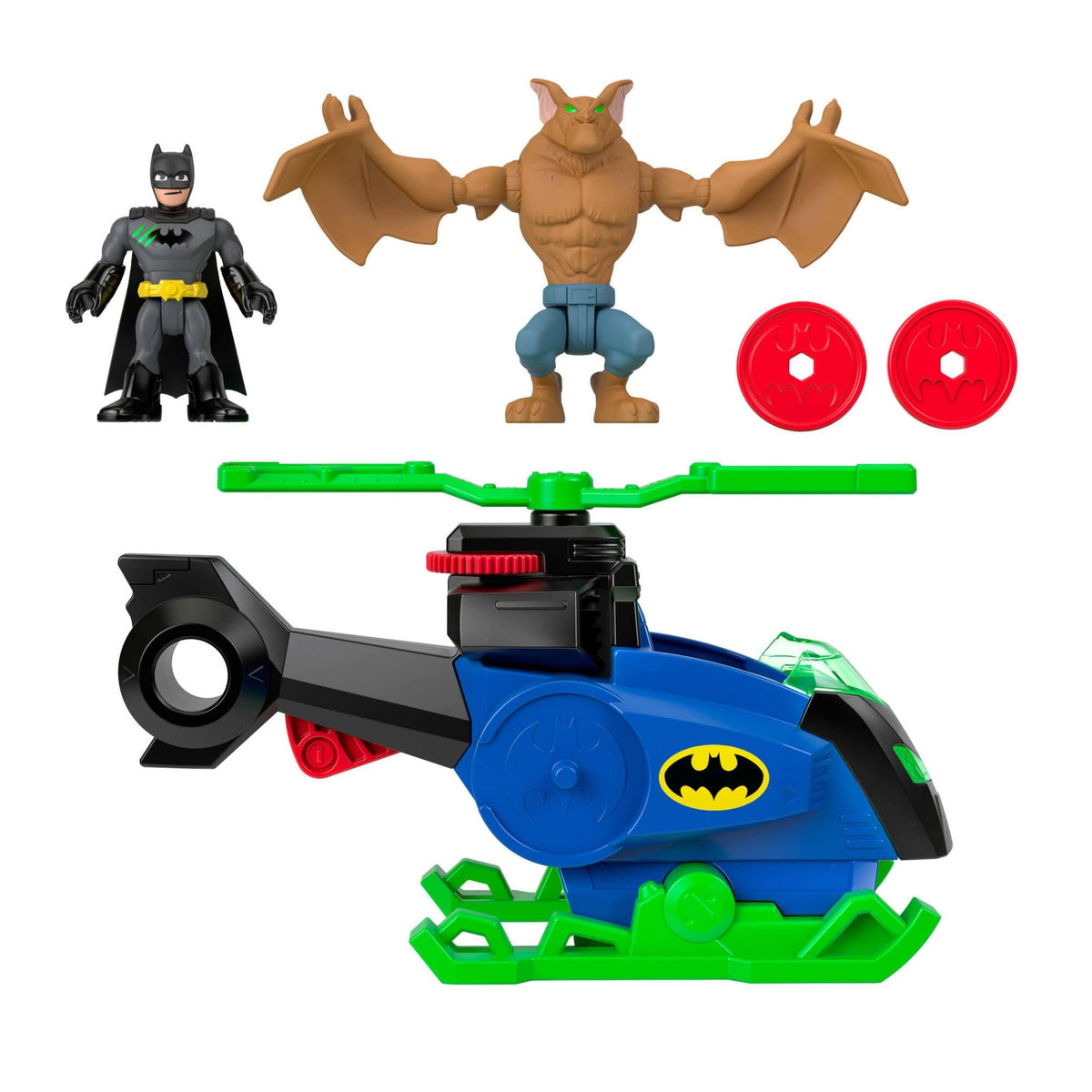 Imaginext DC Batcopter ve Man Bat Oyun Seti