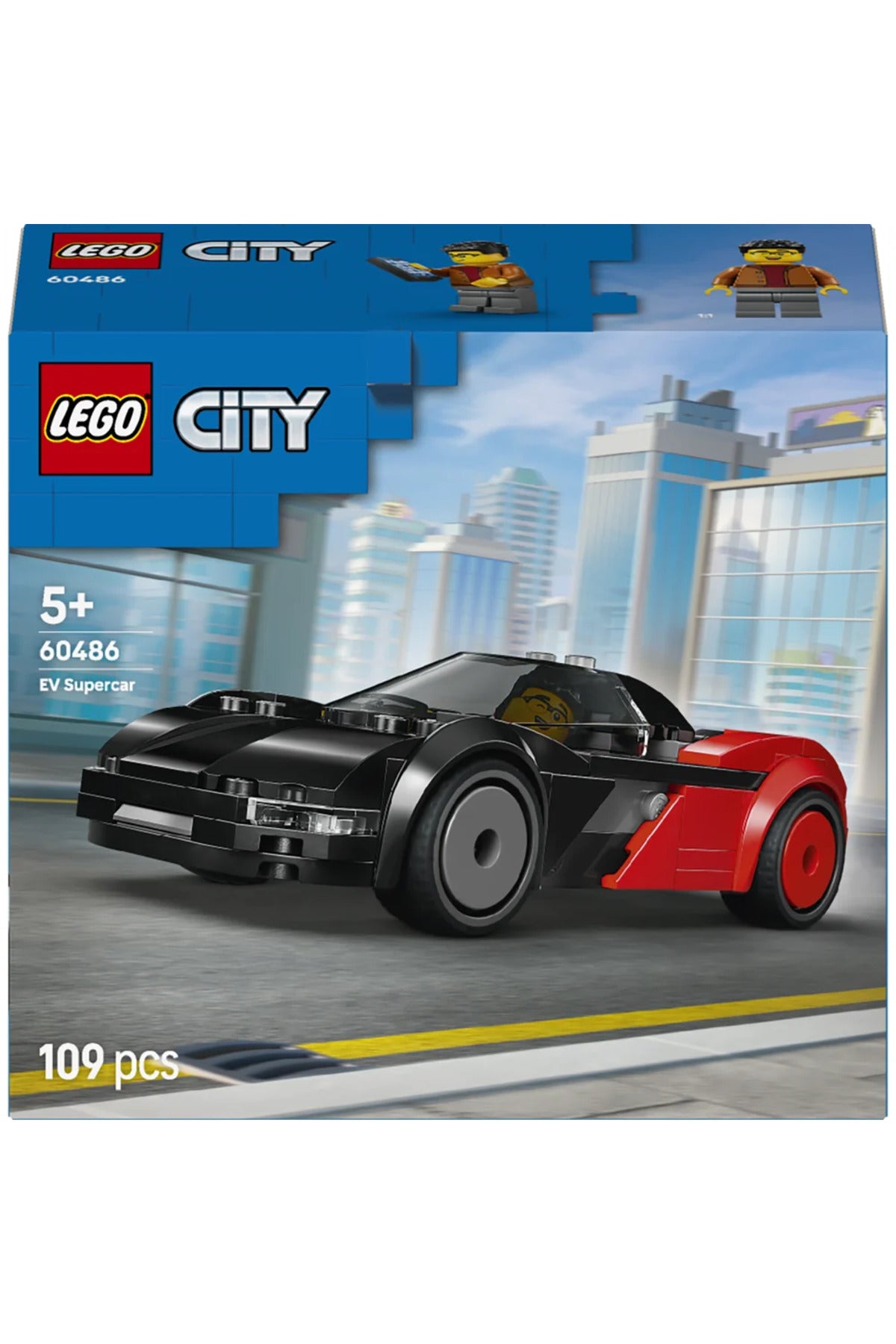 LEGO City Elektrikli Süper Araba 60486