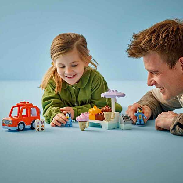 LEGO DUPLO Bluey ile Dondurma Gezisi