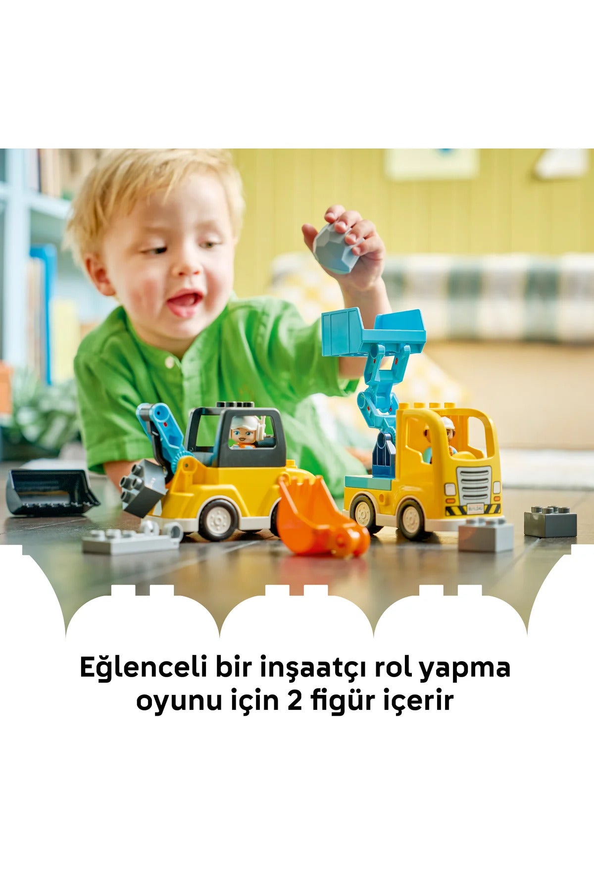 LEGO DUPLO İnşaat Araçları 3ü 1 Arada 10475
