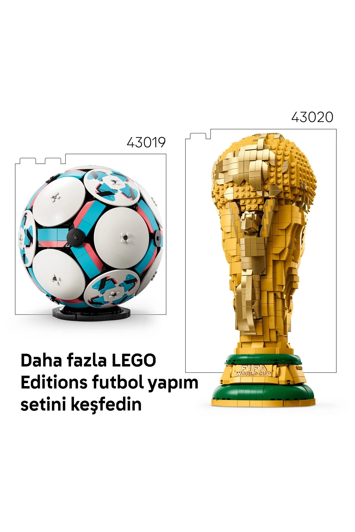 LEGO Editions Futbol Topu 43019