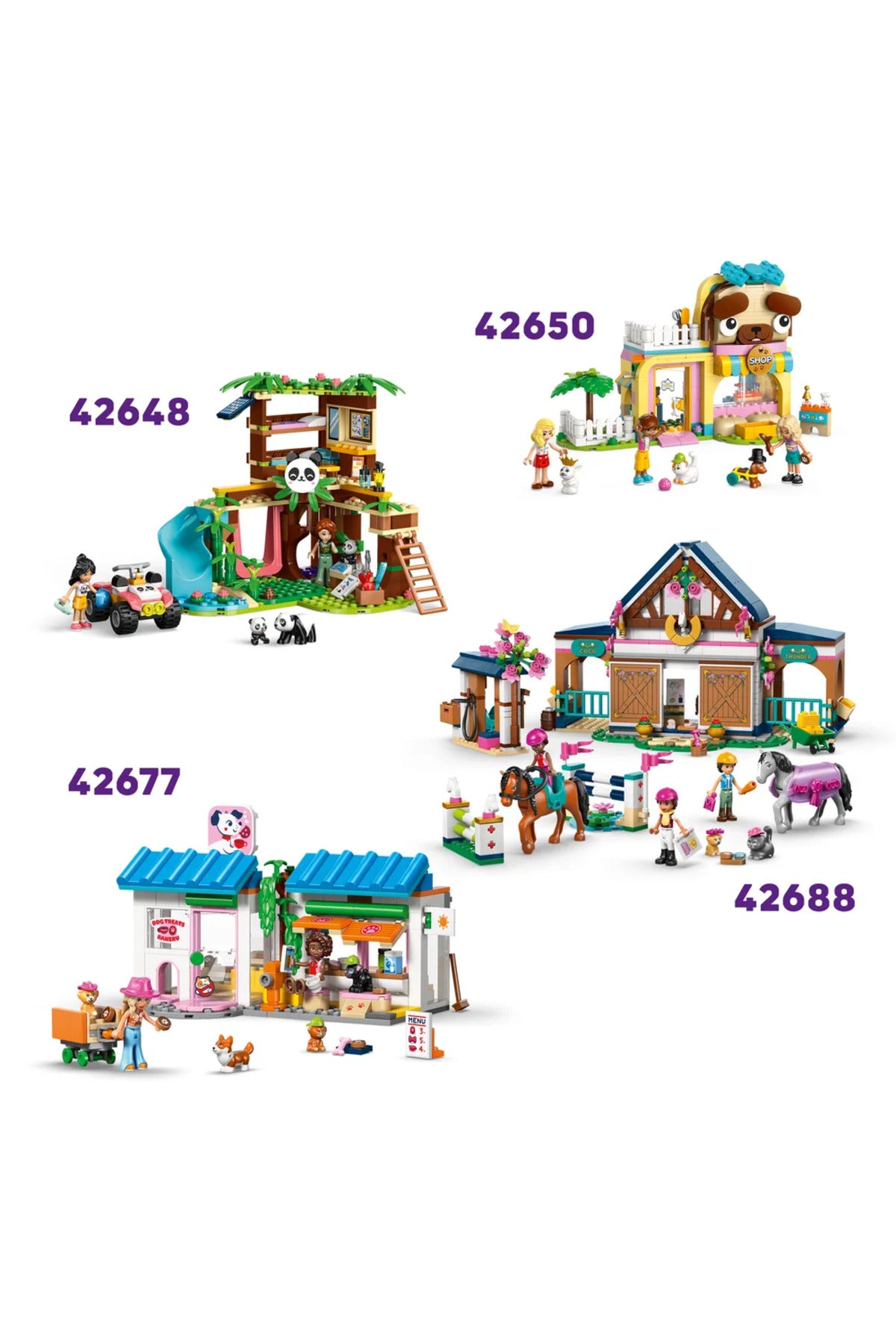 LEGO Friends At ve Tay Römorku 42695