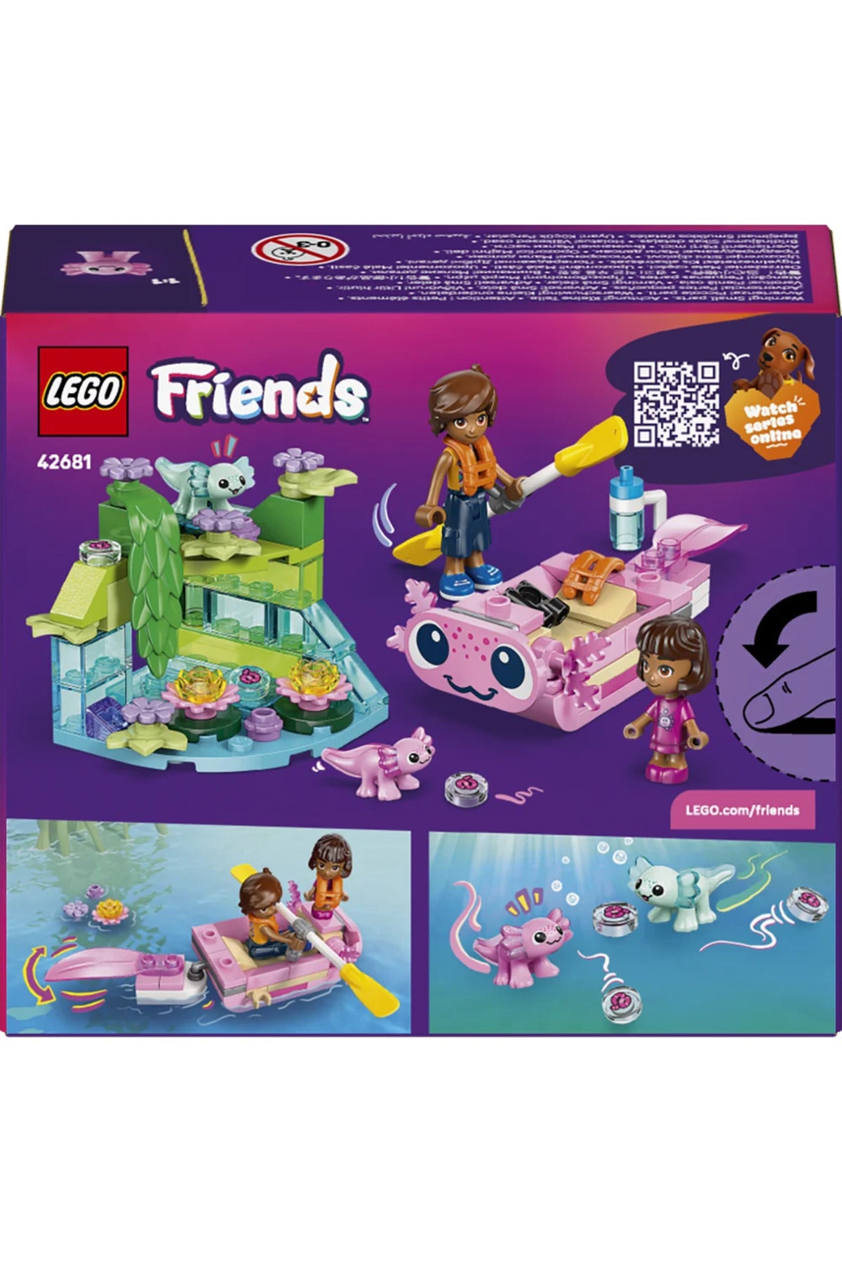 LEGO Friends Axolotl Macera Teknesi 42681