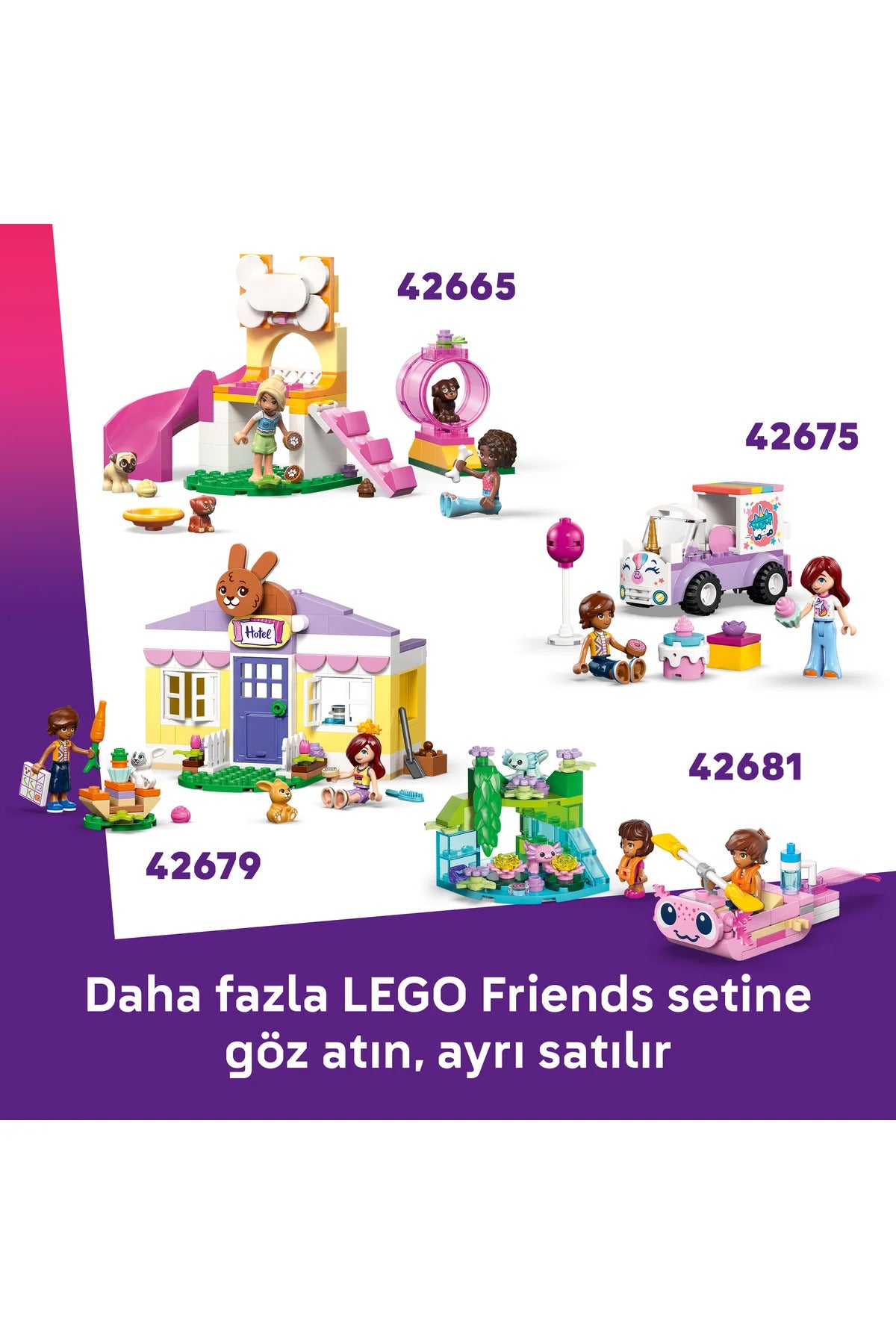 LEGO Friends Veteriner Kliniği 42696