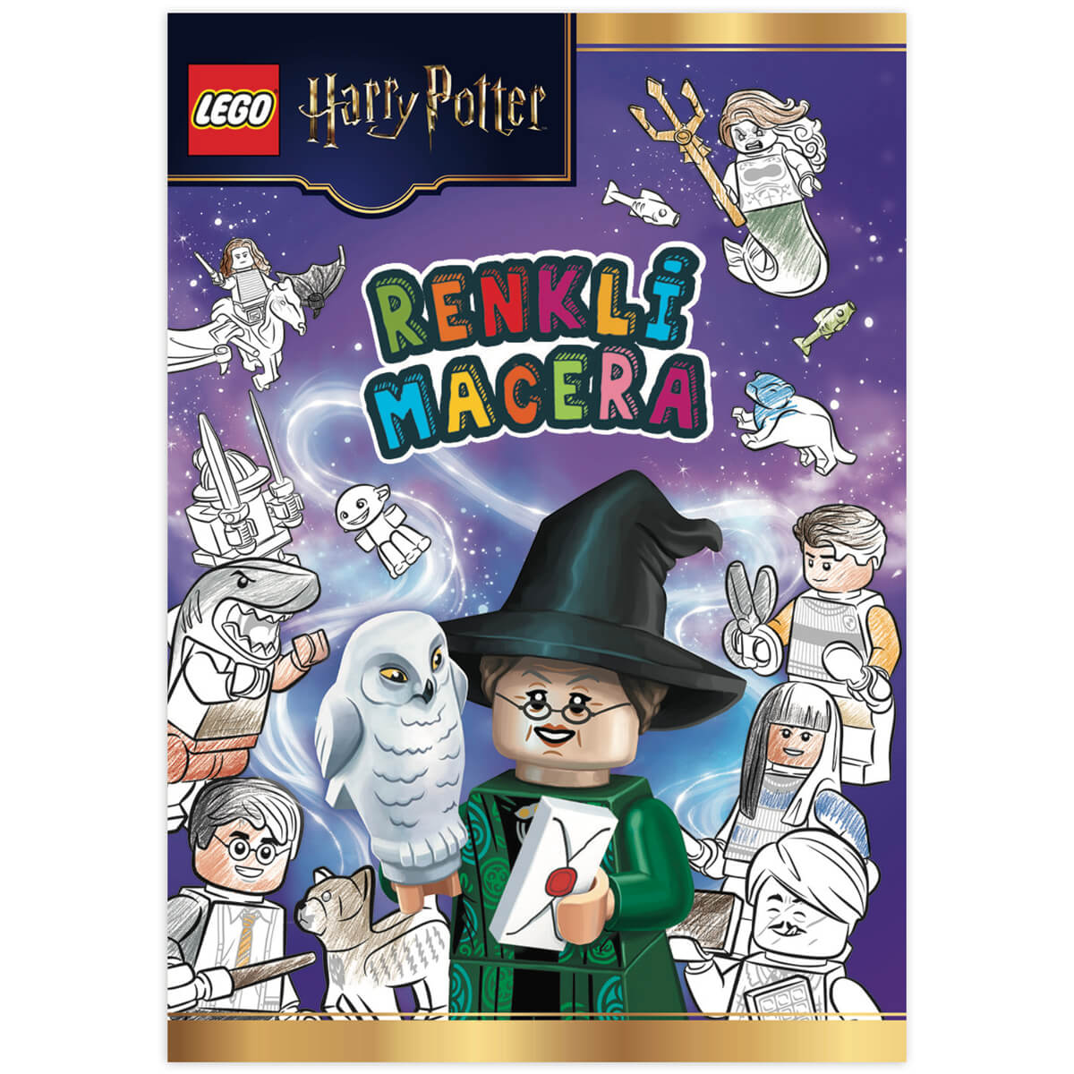 Lego Harry Potter Renkli Macera Boyama Kitabı S2