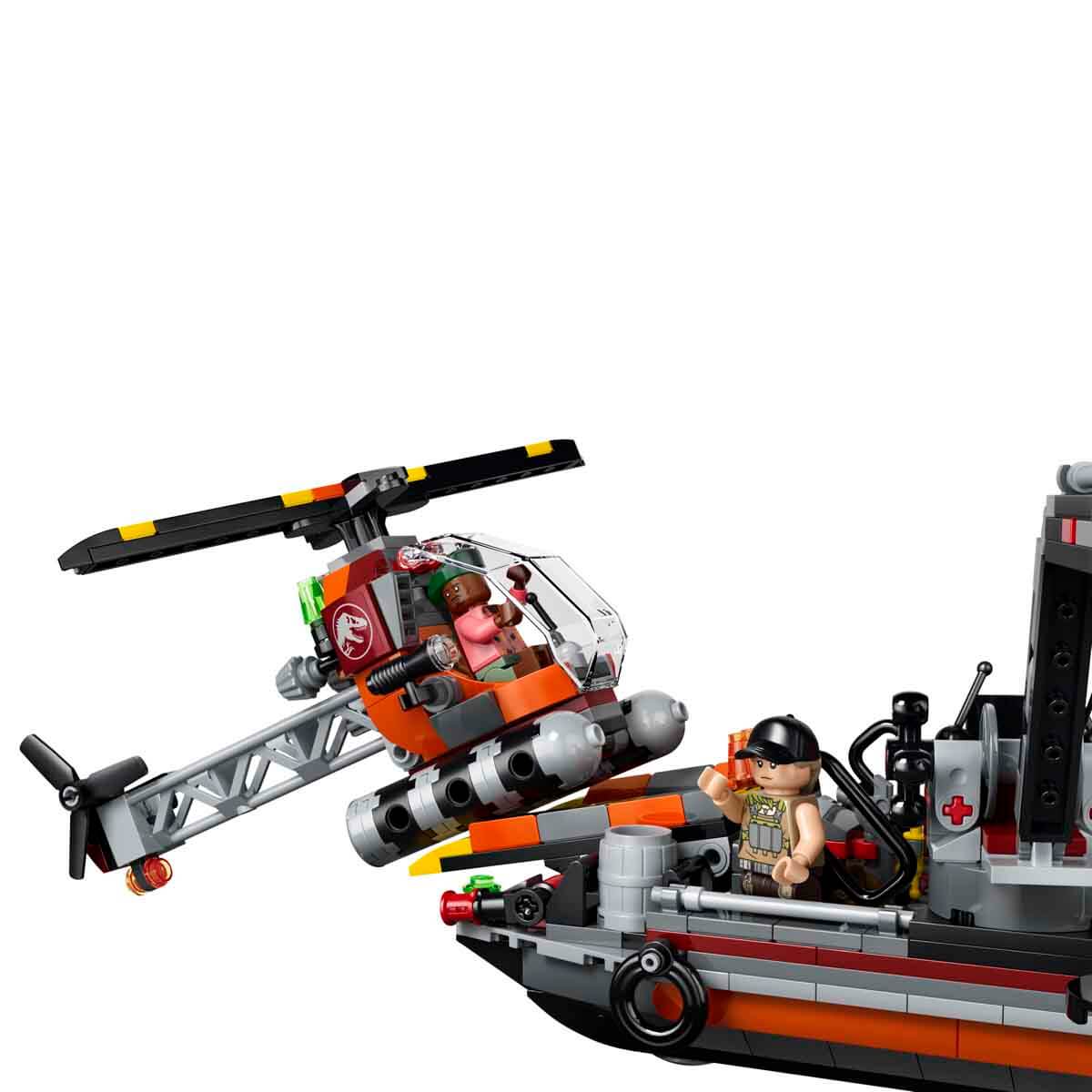 LEGO Jurassic World Dinazor Tekne Saldırısı