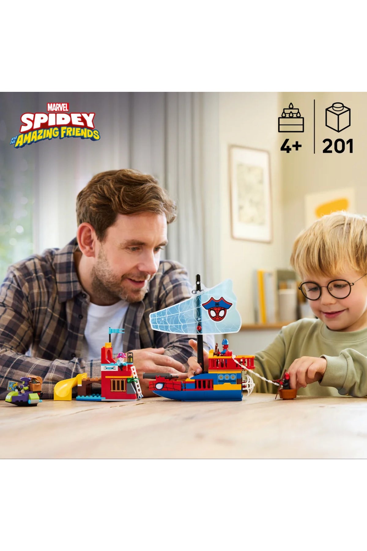 LEGO Marvel Spidey Takımı Korsan Gemisi 11208