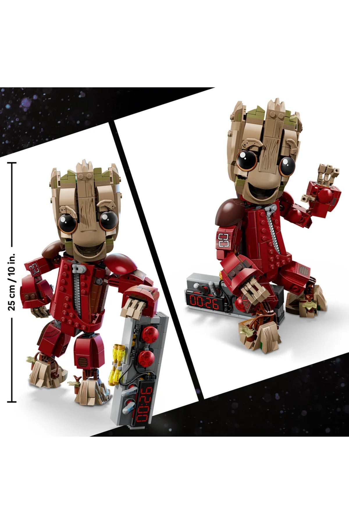 LEGO Marvel Yağmacı Tulumlu Groot 76341