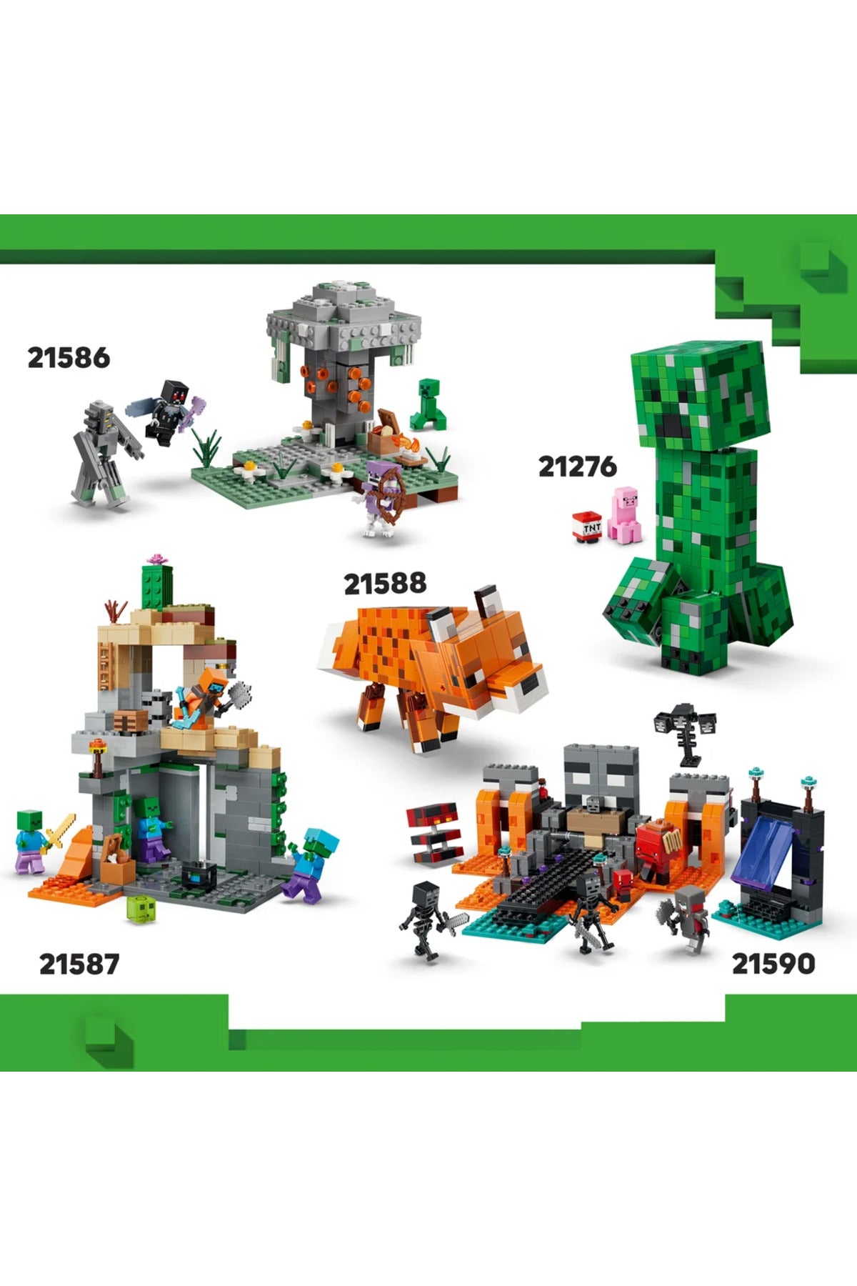LEGO Minecraft Mini Biyomlar 21589