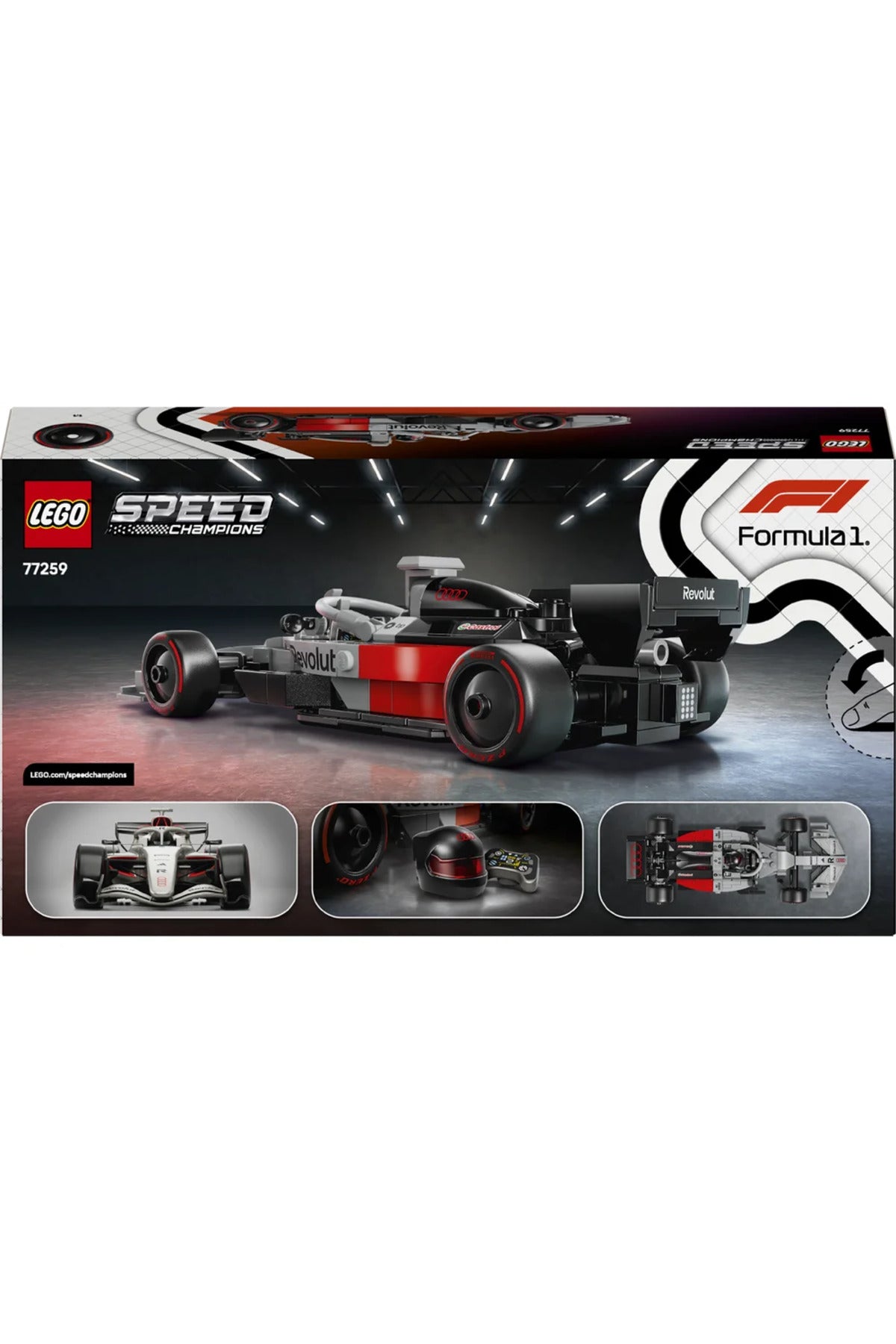 LEGO Speed Champions Audi Revolut F1 Team Yarış Arabası 77259