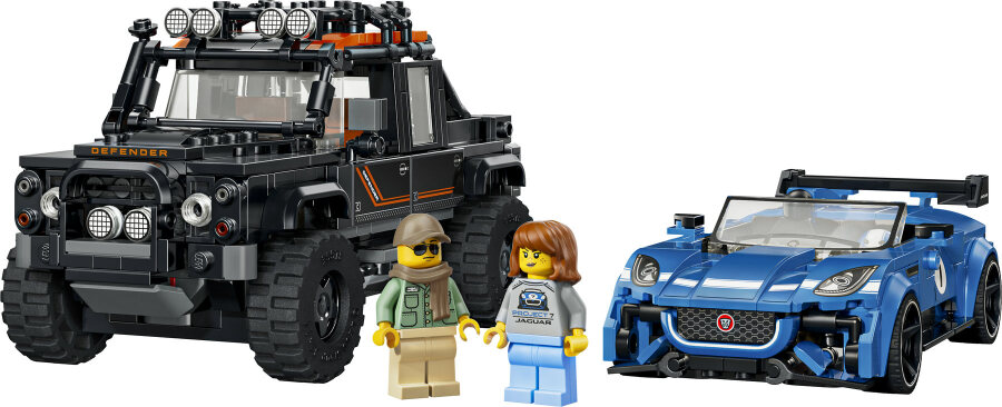 LEGO Speed Jaguar Project 7 ve Land Rover Defender 77264