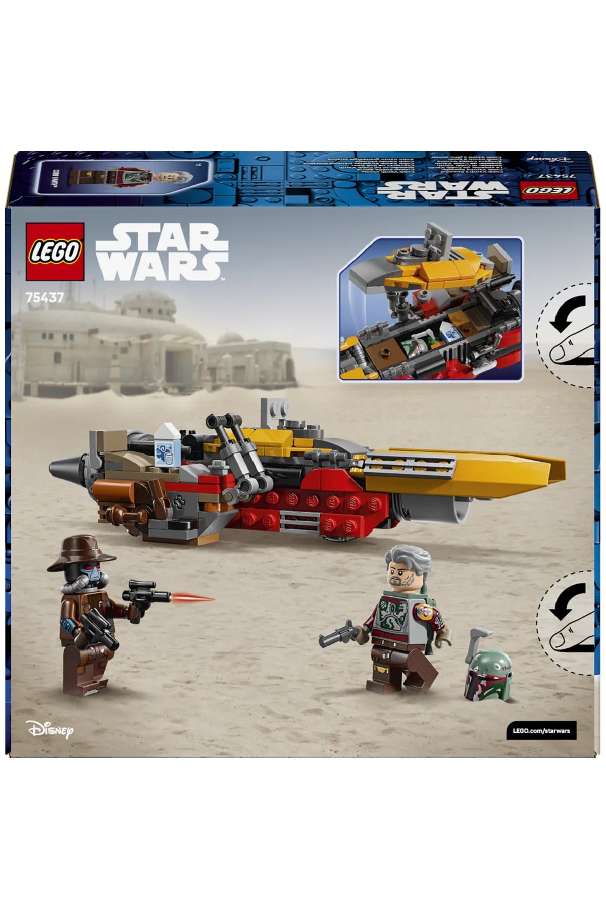 LEGO Star Wars The Mandalorian Cobb Vanth'ın Hız Motoru 75437