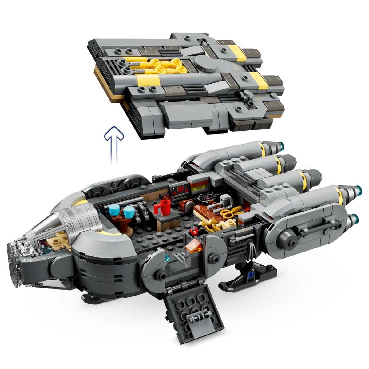 LEGO Star Wars Mandalorian Grogu Anzellan Starship